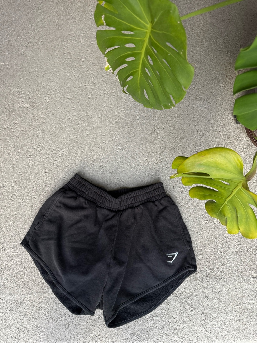 Gymshark Black Pullover with Branded Neck Tag